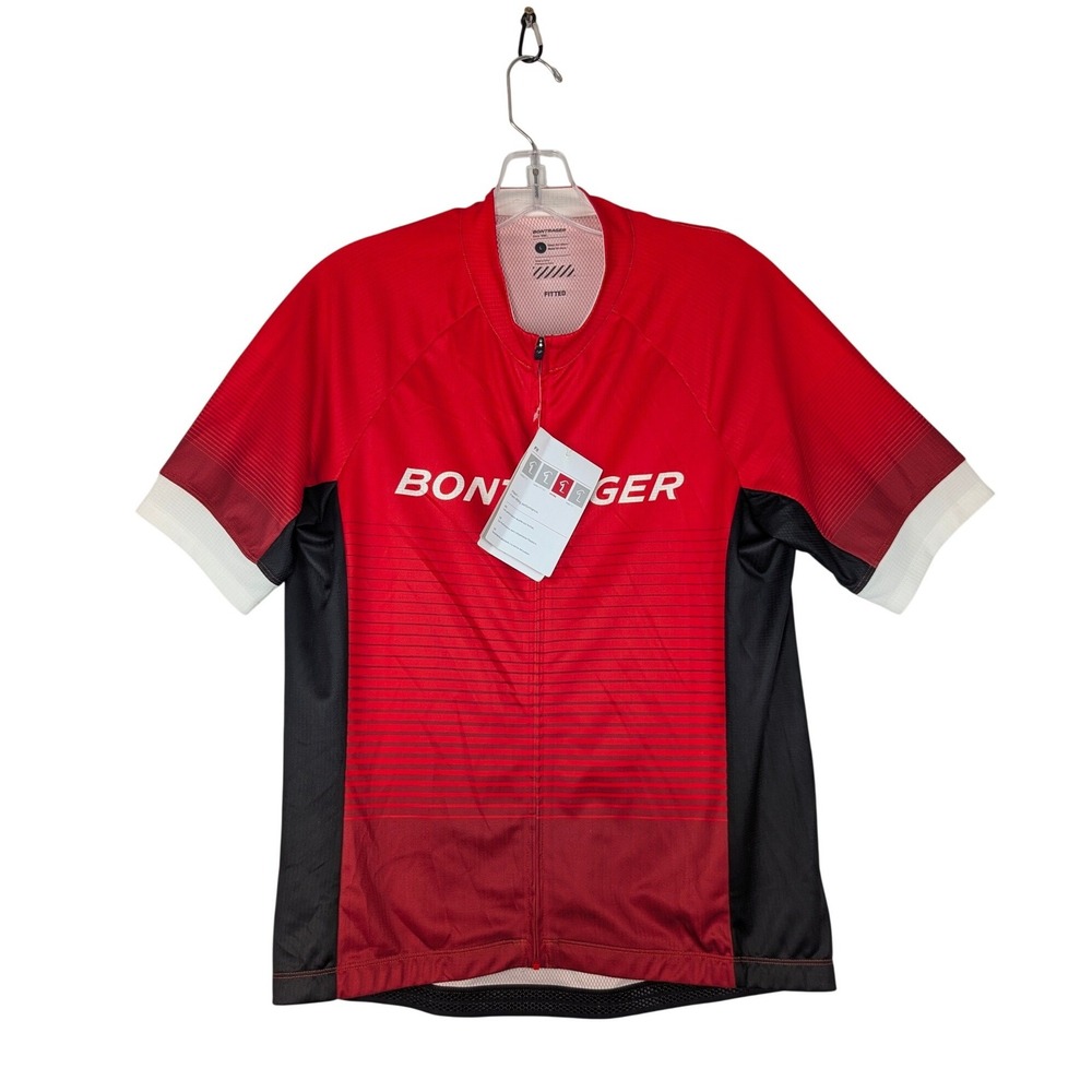 Bontrager Specter Jersey Mens Large Red Short Sleeve Cycling Top